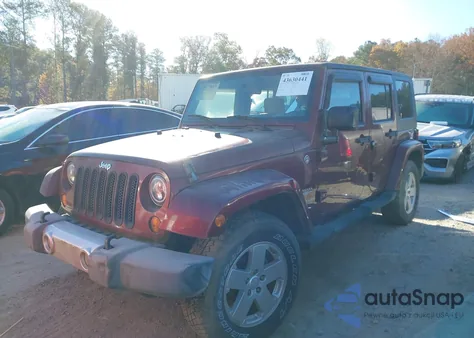 2008 Jeep Wrangler Unlimited Sahara from USA, damaged, VIN 1J4GA59158L504066